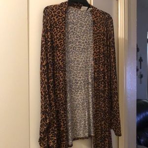 Leopard cardigan